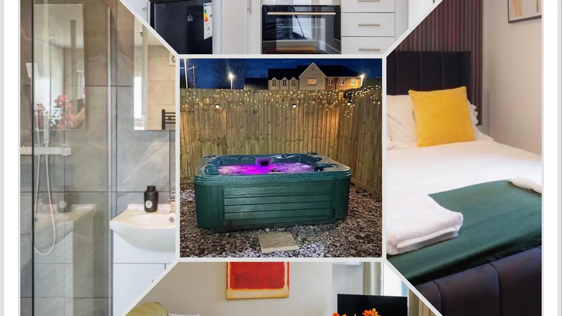 4 Bedroom, Sleeps 8, 3 Bathroom, Hot Tub, Wifi, Smart Tvs In Each Room 3 Min Walk To Kingsholm Stadium Gloucester Birleşik Krallık